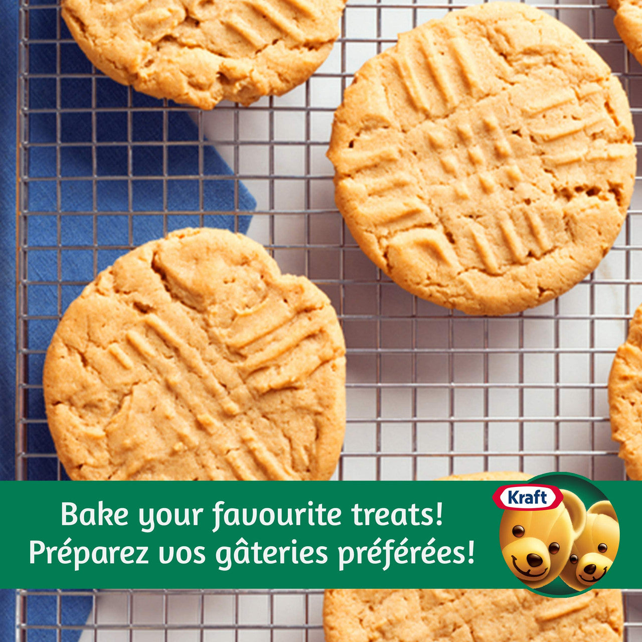 Kraft Peanut Butter Smooth, 500g/17.6oz, {Imported from Canada}